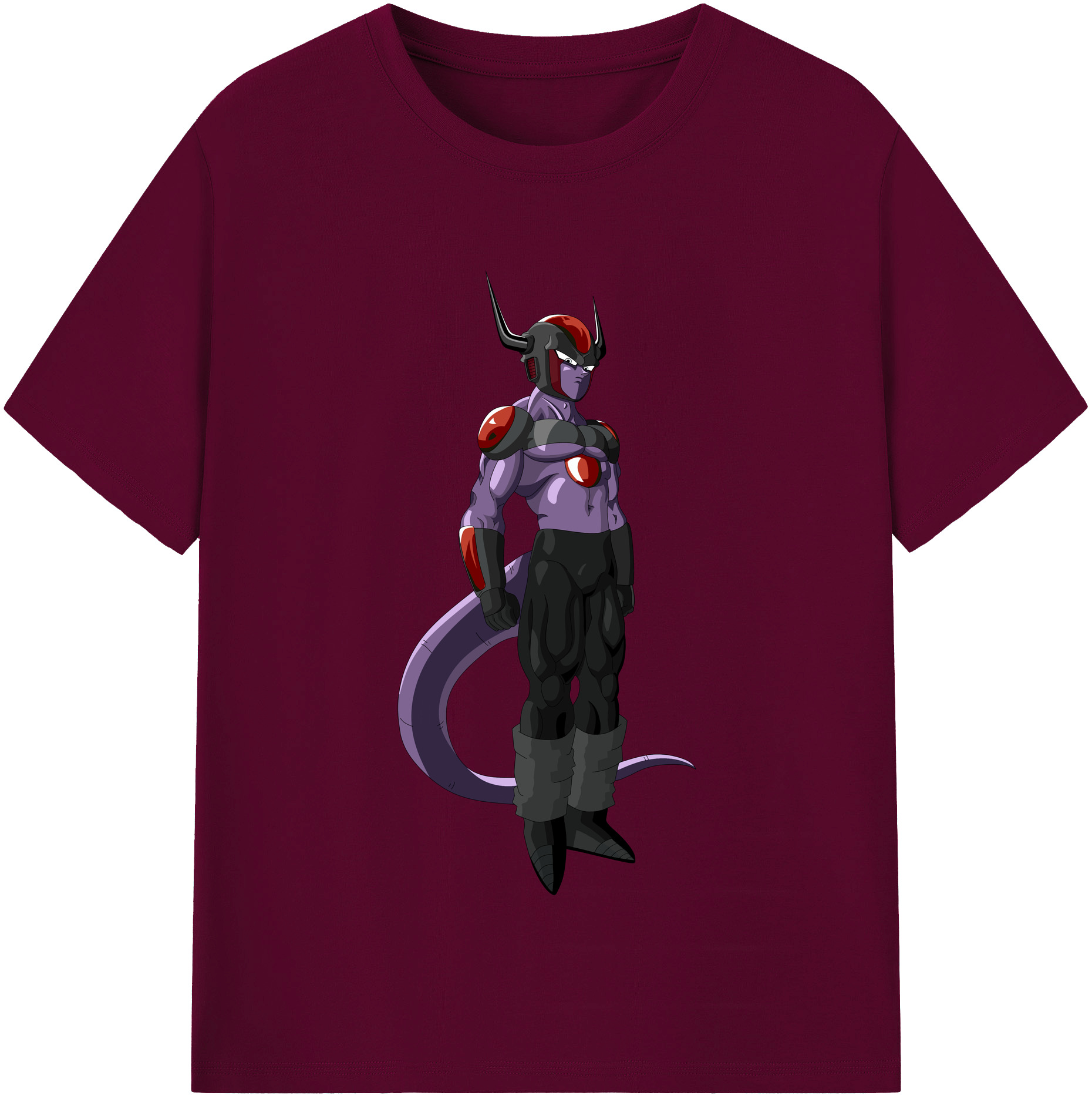 （画像用） ドラゴンボール フリーザ DRAGON BALL Frieza レディースカジュアルプリントTシャツ（綿100％）